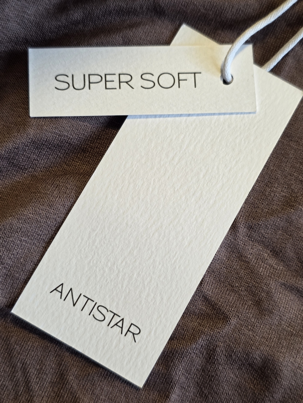 Antistar  Mauve-Brown Short Sleeve Tee Dress - Picture 2 of 4